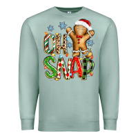 Seafoam oh snap christmas cookie Premium Sweatshirt - Zillion Design Studio