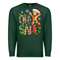 Sports Green oh snap christmas cookie Premium Sweatshirt - Zillion Design Studio