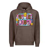 Coffee you are enough Premium Hoodie - JahusDesignShop