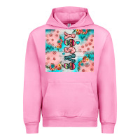 Fuchsia Pink sassy Urban Hoodie - JahusDesignShop