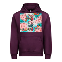 Mauve Wine sassy Urban Hoodie - JahusDesignShop