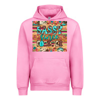 Fuchsia Pink sassy since forever Urban Hoodie - JahusDesignShop