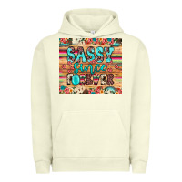 Pigment Pistachio sassy since forever Urban Hoodie - JahusDesignShop