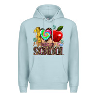 Blue Mist 100 days of school Premium Hoodie - AdoDesignShop