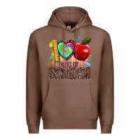 Chestnut 100 days of school Premium Hoodie - AdoDesignShop