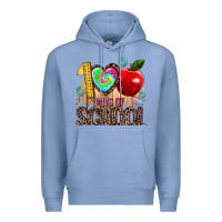 Colony Blue 100 days of school Premium Hoodie - AdoDesignShop
