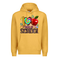 Mustard 100 days of school Premium Hoodie - AdoDesignShop
