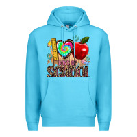 Ocean Blue 100 days of school Premium Hoodie - AdoDesignShop