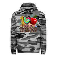 Slate Camo 100 days of school Premium Hoodie - AdoDesignShop