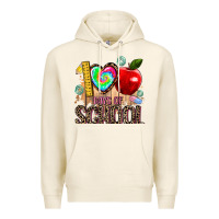 Tofu 100 days of school Premium Hoodie - AdoDesignShop