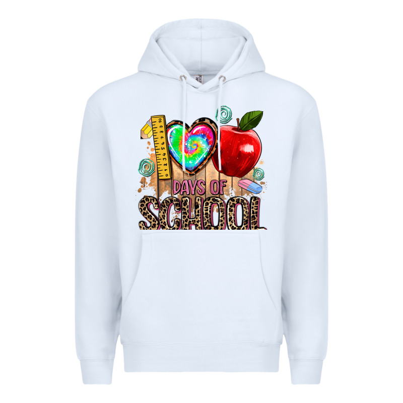 100 Days Of School Premium Hoodie by AdoDesignShop | Teevron