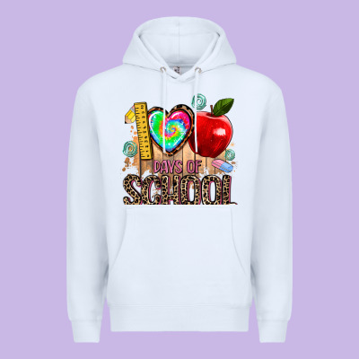 100 Days Of School Premium Hoodie Designed By Adodesignshop