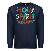 Navy holy spirit active Premium Sweatshirt - texasbilliewilder