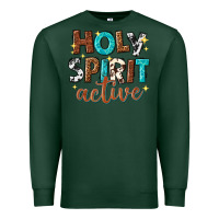 Sports Green holy spirit active Premium Sweatshirt - texasbilliewilder