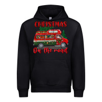 Black christmas on the road Urban Hoodie - BundleAndBundleShop
