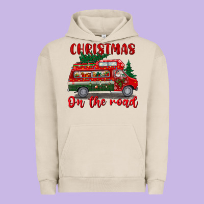 Christmas On The Road Urban Hoodie Designed By Bundleandbundleshop