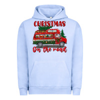 Pigment Grape Ice christmas on the road Urban Hoodie - BundleAndBundleShop
