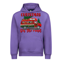 Tulip christmas on the road Urban Hoodie - BundleAndBundleShop