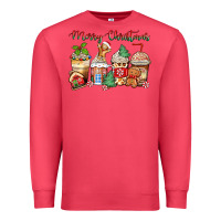 Cardinal merry christmas gingerbread coffee cups Premium Sweatshirt - Zillion Design Studio