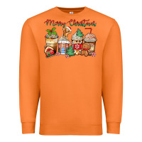 Carrot merry christmas gingerbread coffee cups Premium Sweatshirt - Zillion Design Studio