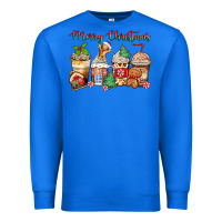 True Royal merry christmas gingerbread coffee cups Premium Sweatshirt - Zillion Design Studio