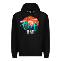Black the cool dad Premium Hoodie - AdoDesignShop