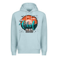 Blue Mist the cool dad Premium Hoodie - AdoDesignShop