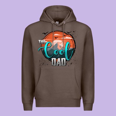 The Cool Dad Premium Hoodie Designed By Adodesignshop