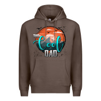 Coffee the cool dad Premium Hoodie - AdoDesignShop