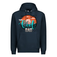 Navy the cool dad Premium Hoodie - AdoDesignShop