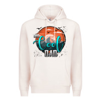 Pale Pink the cool dad Premium Hoodie - AdoDesignShop