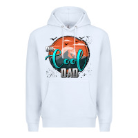 White the cool dad Premium Hoodie - AdoDesignShop