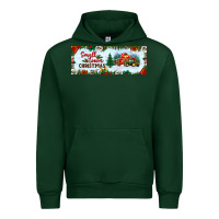 Foreset Green small town christmas Urban Hoodie - BundleAndBundleShop
