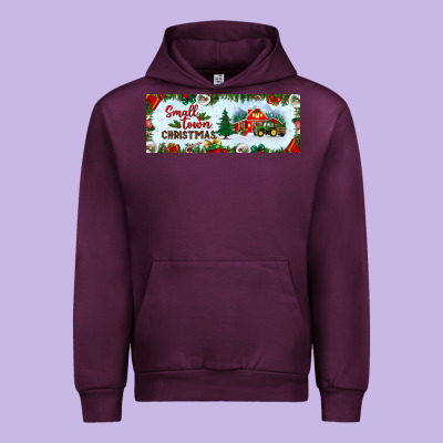 Small Town Christmas Urban Hoodie Designed By Bundleandbundleshop