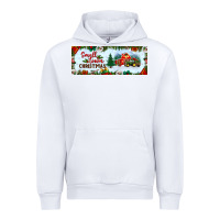 White small town christmas Urban Hoodie - BundleAndBundleShop