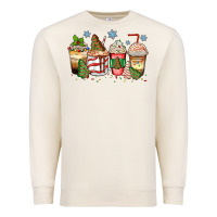 Sandshell christmas tree cake  coffee cups Premium Sweatshirt - Zillion Design Studio