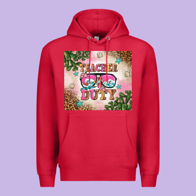 Teacher Of Duty Summer Break Premium Hoodie Designed By Adodesignshop
