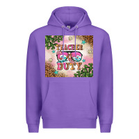 Purple teacher of duty summer break Premium Hoodie - AdoDesignShop