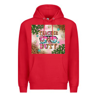 Red teacher of duty summer break Premium Hoodie - AdoDesignShop