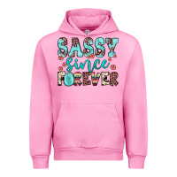 Fuchsia Pink sassy since forever Urban Hoodie - JahusDesignShop