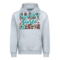 Heather Grey sassy since forever Urban Hoodie - JahusDesignShop
