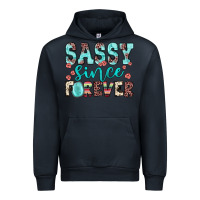 Navy sassy since forever Urban Hoodie - JahusDesignShop