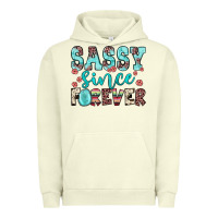 Pigment Pistachio sassy since forever Urban Hoodie - JahusDesignShop