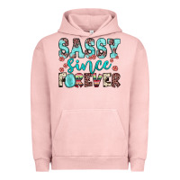 Pigment Salmon sassy since forever Urban Hoodie - JahusDesignShop