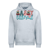Heather Grey sassy little soul Urban Hoodie - JahusDesignShop