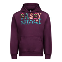 Mauve Wine sassy little soul Urban Hoodie - JahusDesignShop