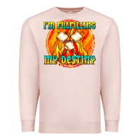 Pale Pink i m fulfilling my destiny Premium Sweatshirt - texasbilliewilder