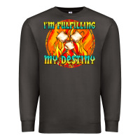 Smoke i m fulfilling my destiny Premium Sweatshirt - texasbilliewilder