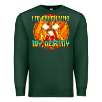 Sports Green i m fulfilling my destiny Premium Sweatshirt - texasbilliewilder