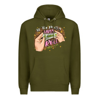 Army Green all the pretty girls roll like this Premium Hoodie - JahusDesignShop